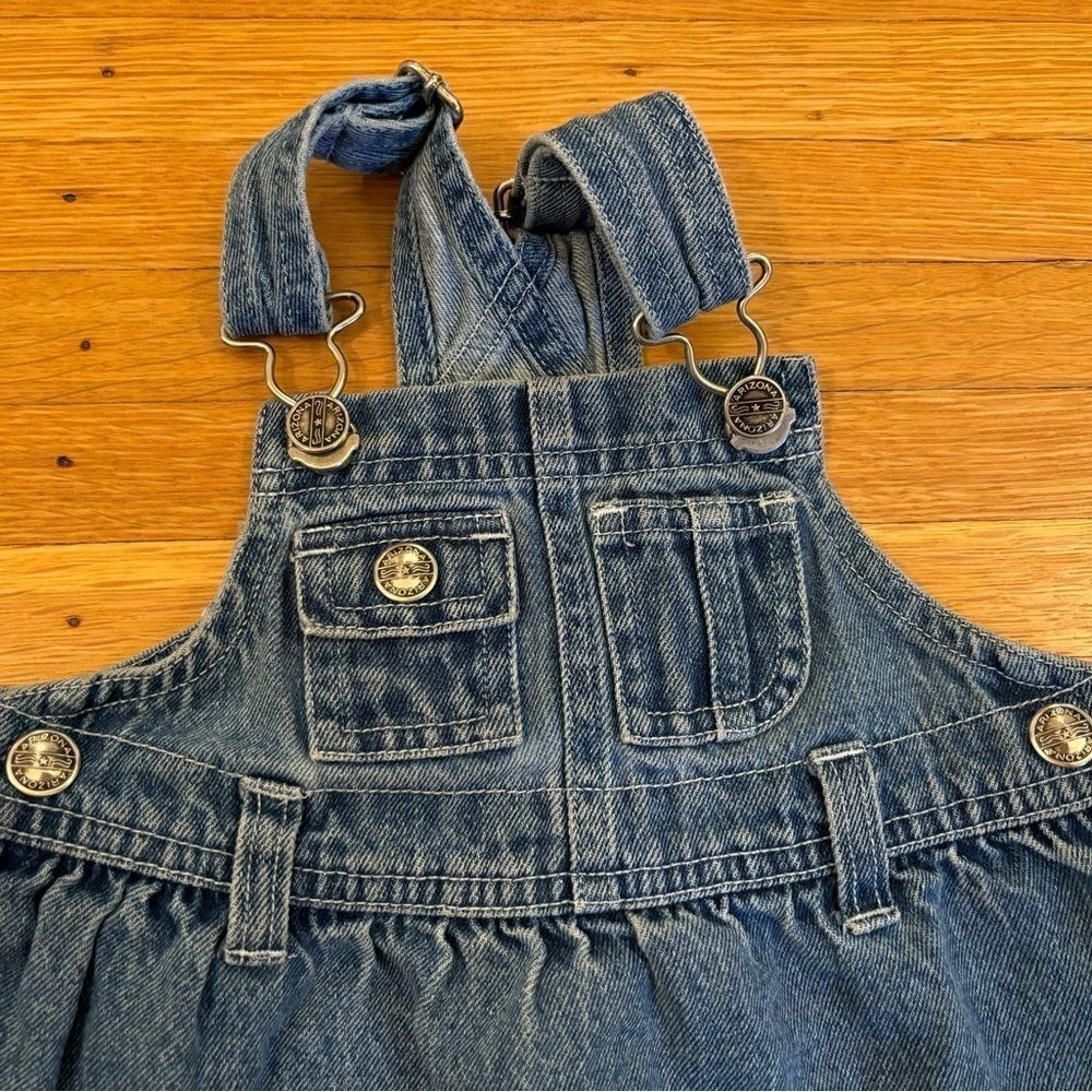 Arizona Jean Company vintage denim overall dress - Picture 3 of 5